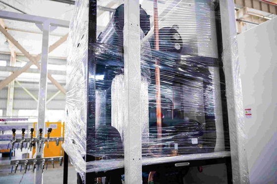 Equipamento de metalanização de cobre / alumínio Revestimentos metálicos Sistema de enrolamento Sistema de vácuo