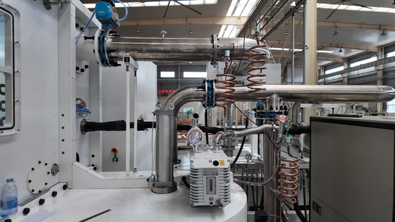 Tempo de bombeamento curto com controle de frequência do inversor condensador metalizador de vácuo