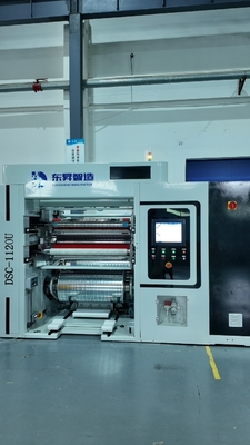 máquina rebobinadeira e cortadeira de papel kraft