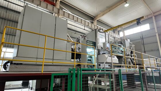 Máquina de pulverização Máquina de corte de alumínio campos elétricos e magnéticos